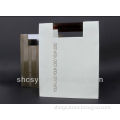 AEP 2013 New fashion paper bag for customized Logo with fixed horizontal handle